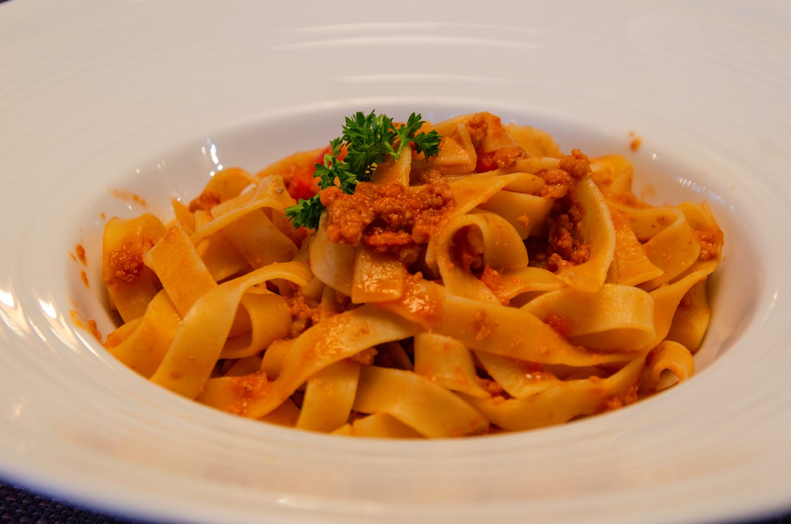 Tagliatelle at Pizza on Fire